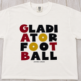 Gladiator Football Art Tee White
