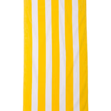 Cabana Stripe Fast Dry Velour Beach Towel
