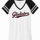 Gladiators Ultra-Soft Velvet-Touch Varsity V-Neck