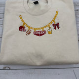 JC Necklace Sweatshirt