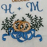 Wedding Day / Anniversary Dish Towel