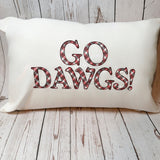 Team or Organization Spirit Pillowcase (12x18)