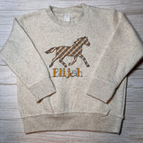 Embroidered Kids Sweatshirt