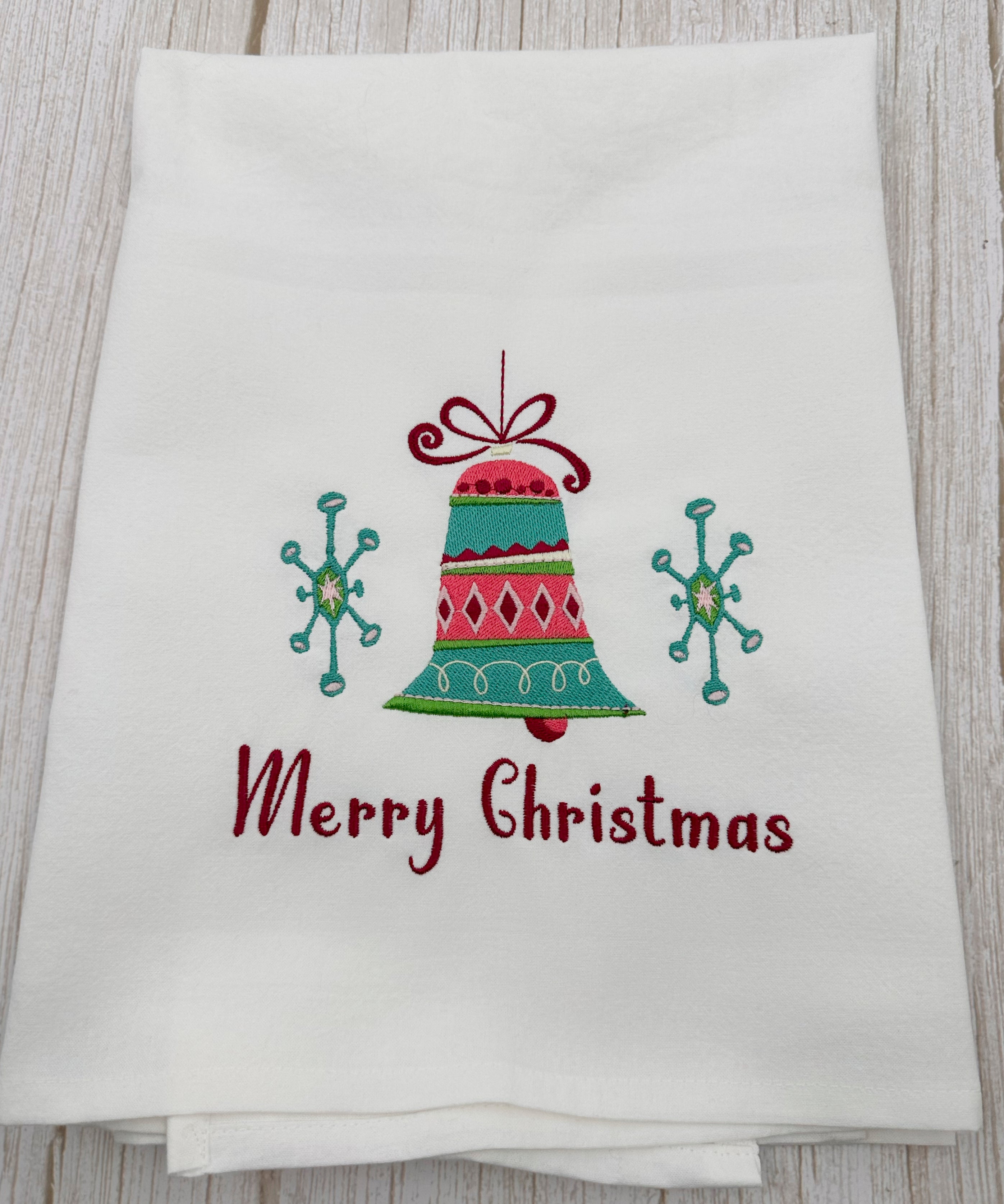 Christmas Personalized Dish or Tea Towels