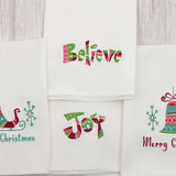 Christmas Personalized Dish or Tea Towels